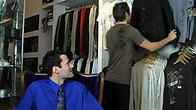 Evan Gets Naughty when he goes Shopping with his Gay Boyfriend