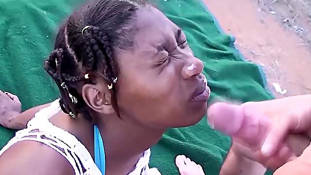 two german big cocks enjoys a wild african groupsex outdoor orgy with hot chocolade babes
