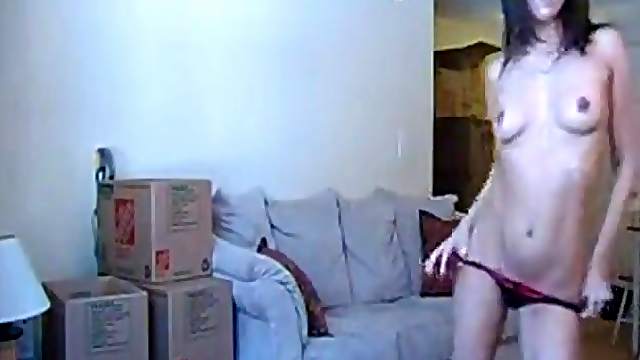 Hot sexy girl striptease