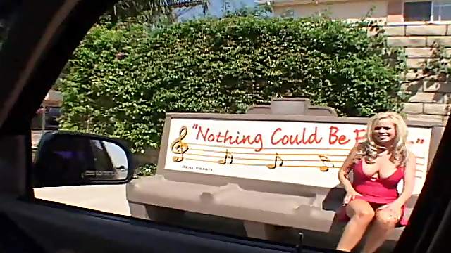 Awesome blonde is ganged by black