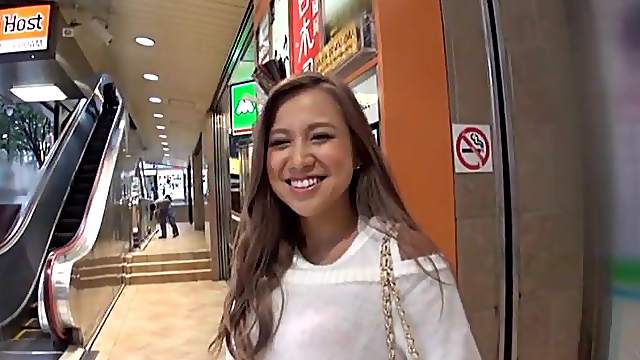 Japanese woman Karen shows off her amazing cock craving body