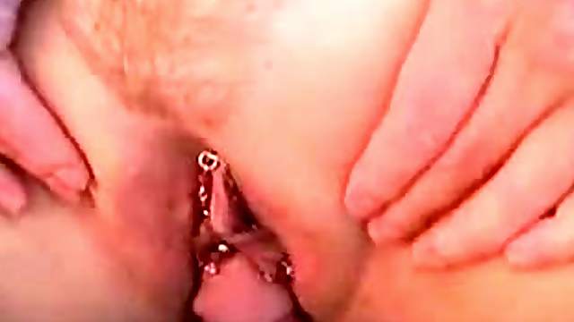 Poking My Girlfriend's Pierced Pussy