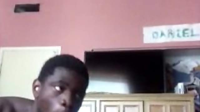 Horny black stud passionately suck and strokes white boyfriend's big thick cock