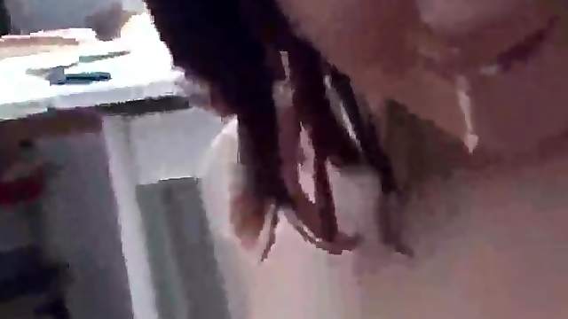 Horny chick sucks and tastes cum