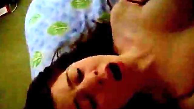 Teen brunette masturbating in her room