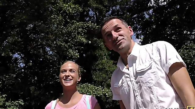She almost lost her wallet but found crazy sex.