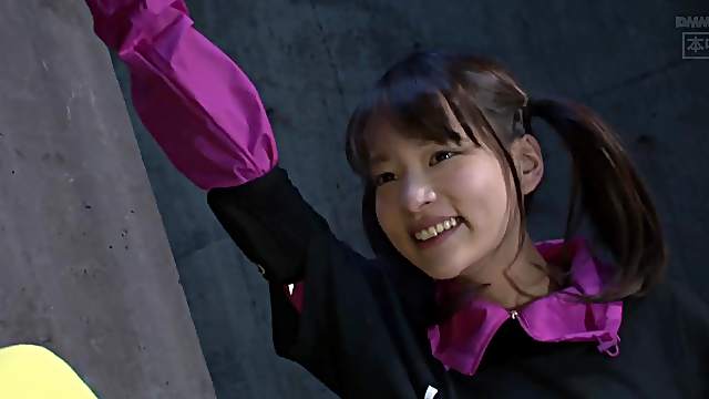 Sexy blowjob moments with a Japanese cutie who is so naughty