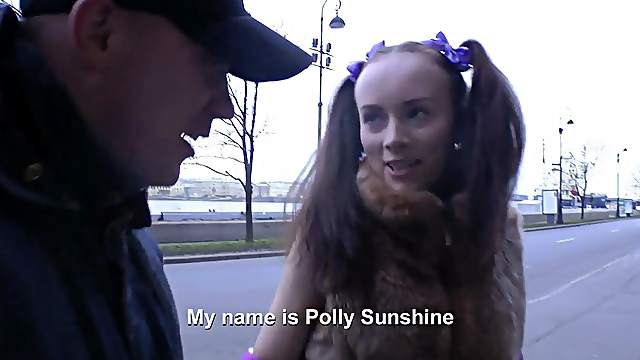 Polly Sunshine takes loads in her butt whenever she can get a chance