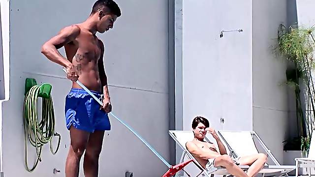 Latin Twinks Cedric and Nestor Bareback