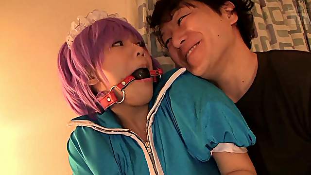 Irresistible chick Kaho Shibuya can't resist playing with a dick