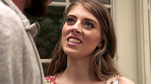 Lucky guy gets to fuck stunning Alyce Anderson while she moans
