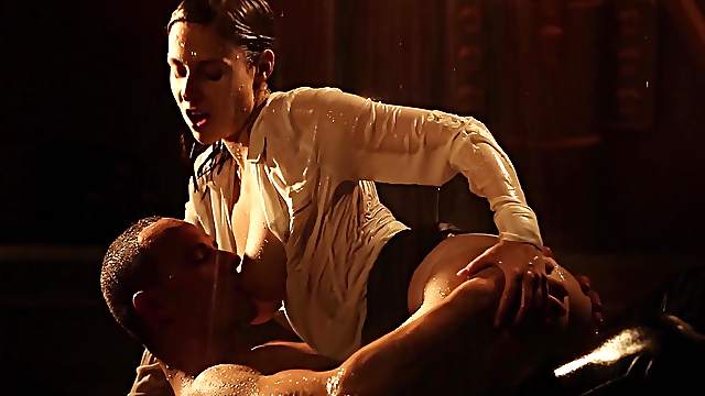 Smoking hot Antonia Sainz finally gets to play with a long dick