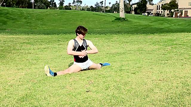 a sport day turns to gay sex between Damon Andros and Max Henry