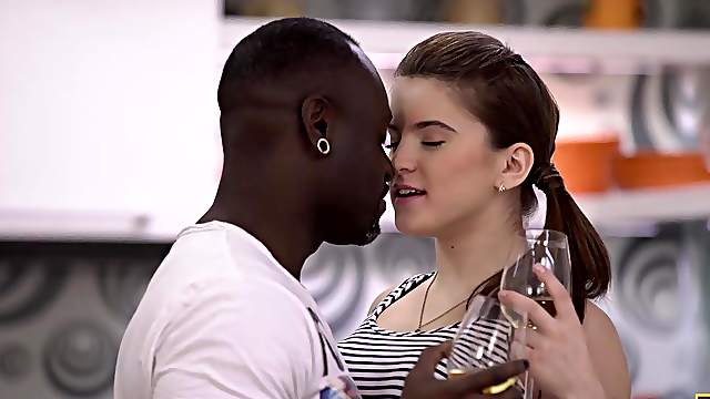 Tender Evelina Darling wants to suck and ride black cock