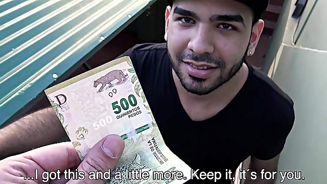 Scruffy Stud Joins a Gay-For-Pay Porno