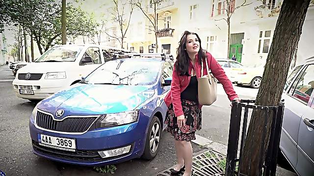 Valentina K. picked up on the street and fucked hardcore