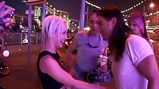Picking up two public flashing teens. Teens from Essex show off outdoors at night