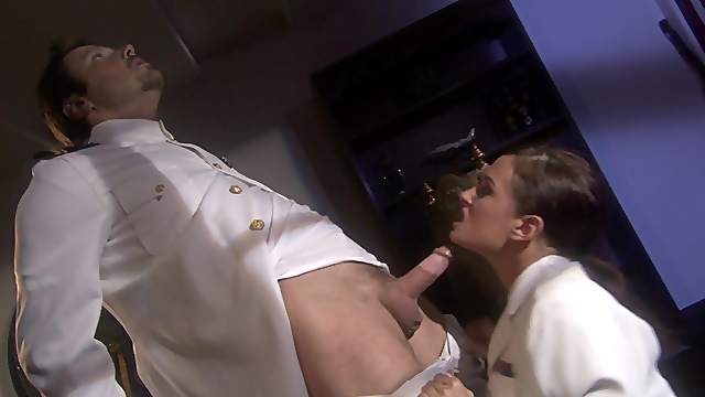 Tory Lane gets her pussy filled with a big friend's boner on the table
