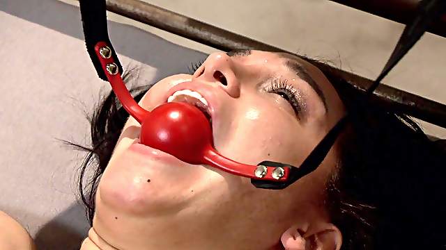 Gabriella Paltrova spreads her legs for strong pecker while she screams