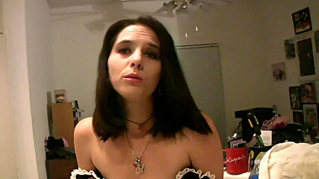 gorgeous chick gets fucked by hard cock on the floor while she moans