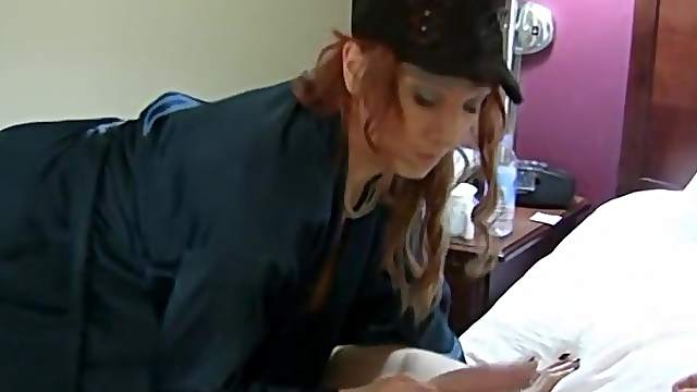 Big tit redhead wife cheating on her husband in a hotel