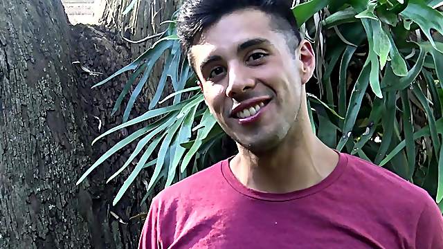 Cute Latino Hipster Gets A Sticky Cum Facial
