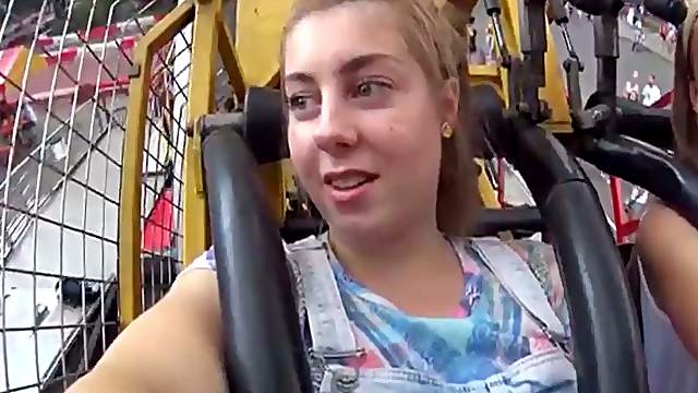 College Girl Orgasms On public