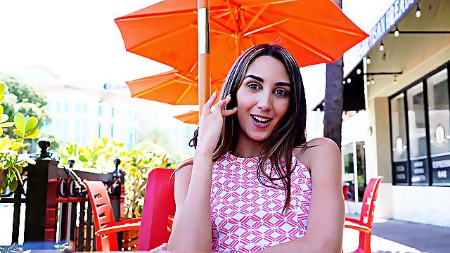 Video of beautiful Natalia talking about making porn videos