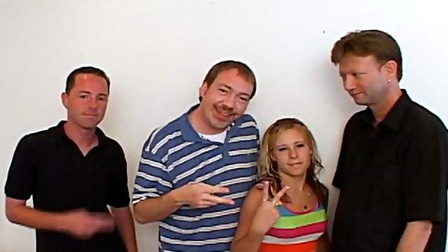 Anal Blonde Teen Cutie Group Fuck