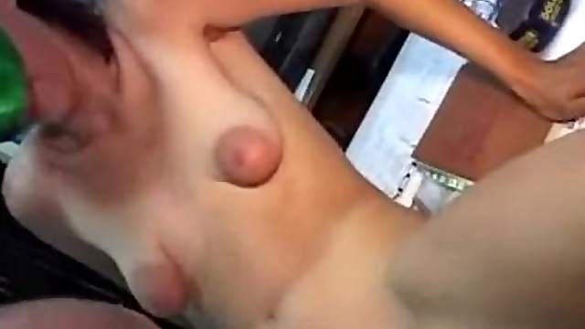 Wife with ugly saggy tits