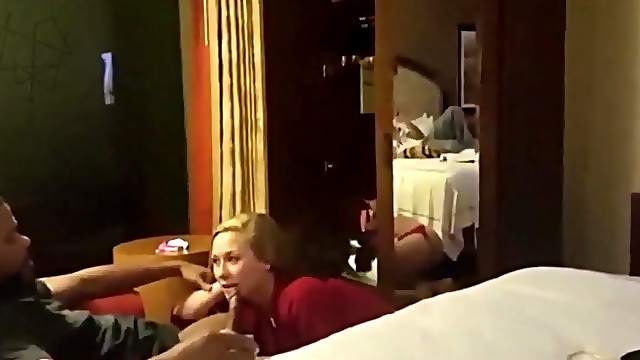 Cuckold Shares Hot wife With BBC In An Interracial Threesome
