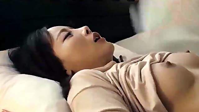 Japanese teen couple romantic sex