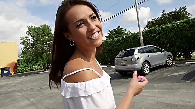 Video of hot ass pornstar Kelsi Monroe getting fucked by a fan