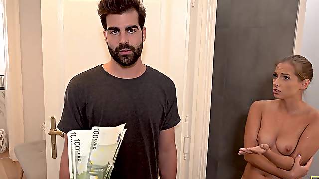 Guy is happy to help friend get rid of blue balls with the help of GF