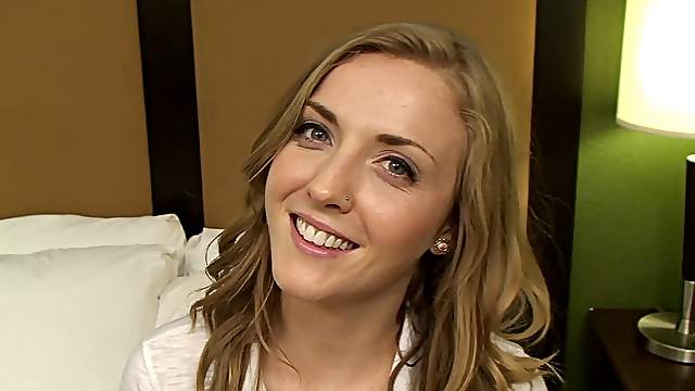 Karla Kush sucks and fucks in her first porn