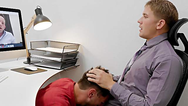 Hot ass gay dude enjoys getting fucked hard by his naughty coworker
