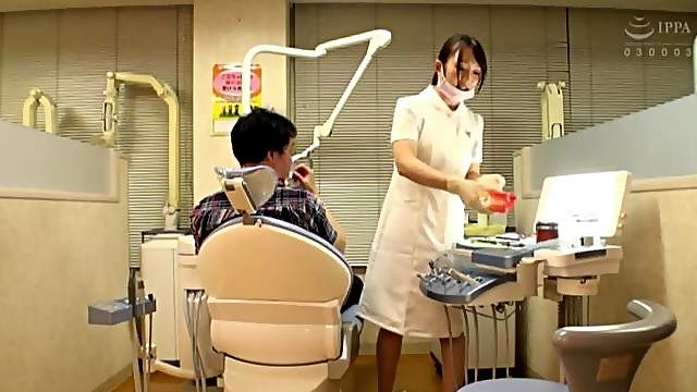 Lucky dude gets a blowjob from kinky Japanese chick Kiritani Nao