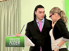 MILF pornstar wearing glasses gets fucked - Bianca Casanova