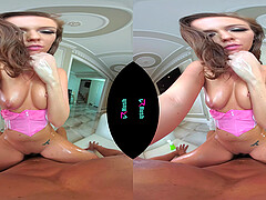 Maddy OReilly oiled up and fucked by a BBC