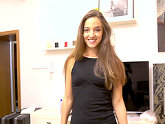 Amirah Adara enjoys during rough sex from behind with her BF