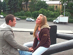 After promenade gal is in the mood for anal sex with her BF