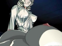 Sexy hentai with bigtits in the ritual sex