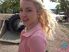 HD POV video of Britt Blair being nicely fingered by her man