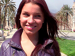 Amazing hottie gets talked into fucking a horny stranger