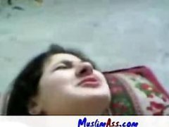 Busty Amateur Arab Teen Gets Her Shaved Pussy Fucked and Jizzed