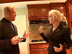 Blonde bombshell Sammie Spades stars in a steamy duo session with her favorite pornstar partner