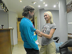 Skinny blonde bombshells Dean and Chloe ignite a scorching affair