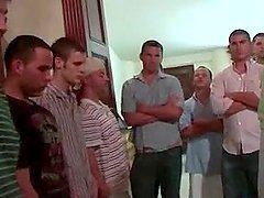College boys attending gay ritual to join fraternity