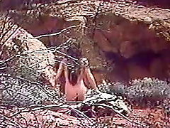 Stefanie Powers Bathing on the Rocks