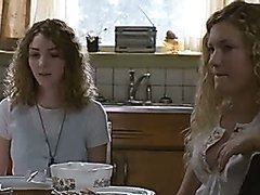 April Mullen and Three Other Blondes Changing in the Hotel Room